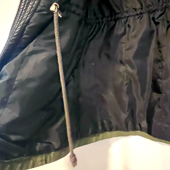 Mixed Material Jacket - Picture 6 of 7